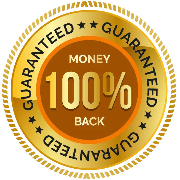 180-day money-back guarantee badge